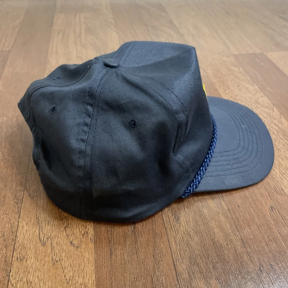 VINTAGE Seagrams VO Hat White And Blue Adjustable SnapBack